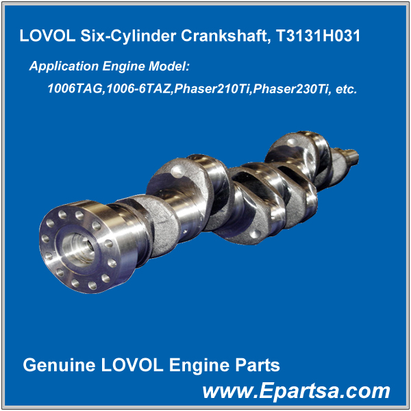 Lovol Six-Cylinder Crankshaft