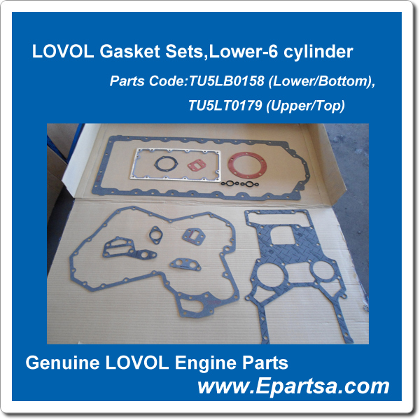 Lovol Engine Gasket Set,Lower-6-Cylinder