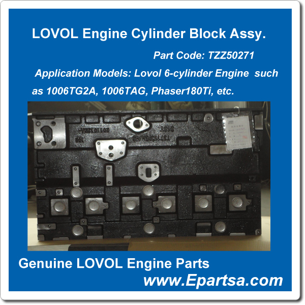 Lovol Engine Block Assy. 6-Cylinder
