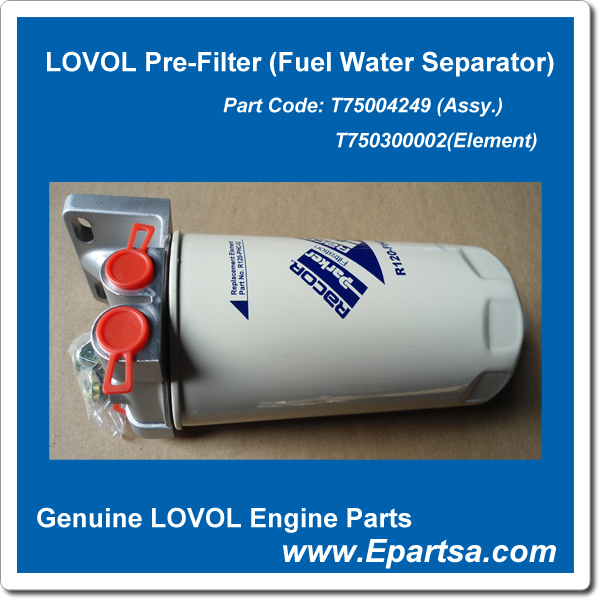 Lovol Pre-Filter (Fuel Water Separator)-T75004249